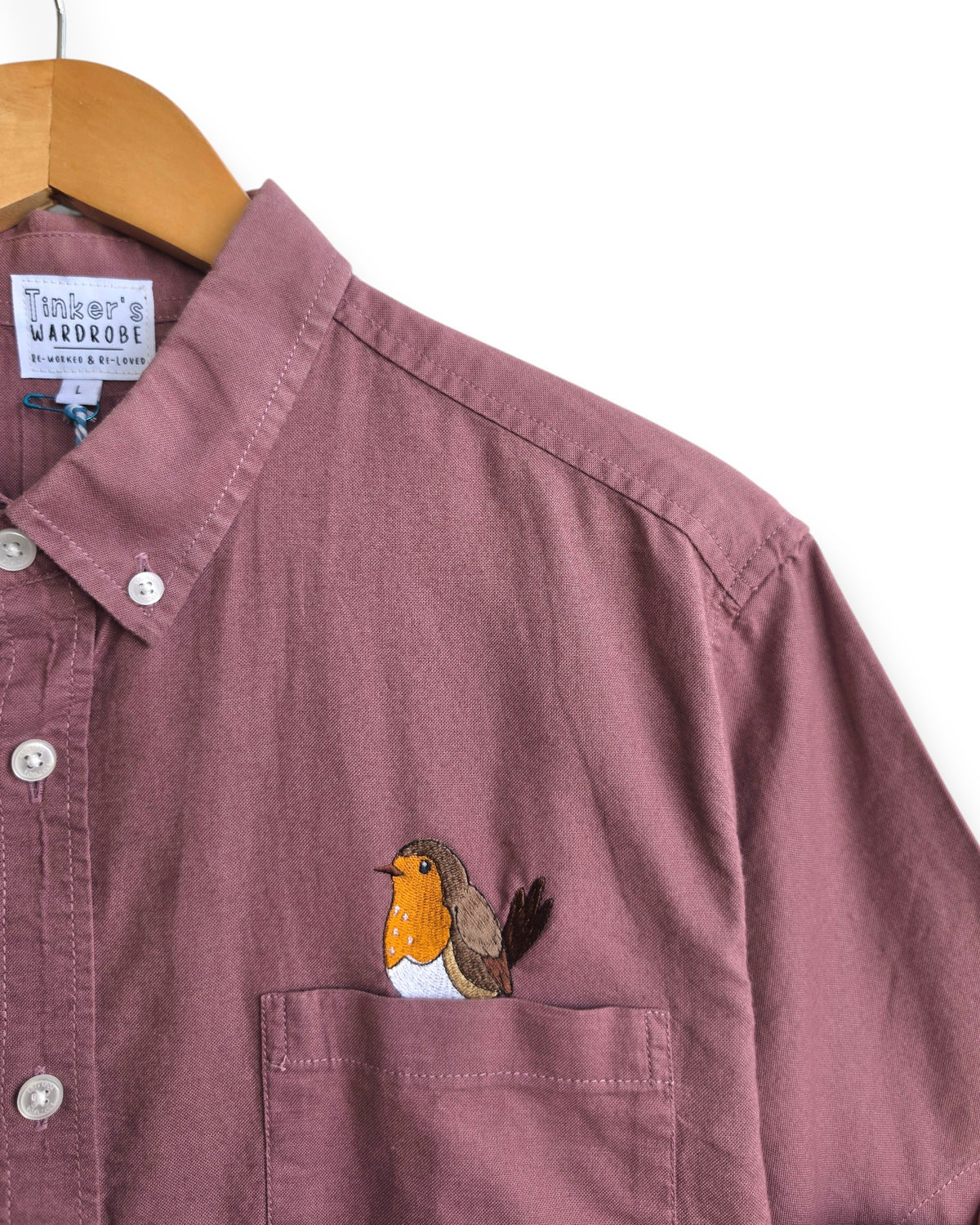 Robin Shirt, Size Large