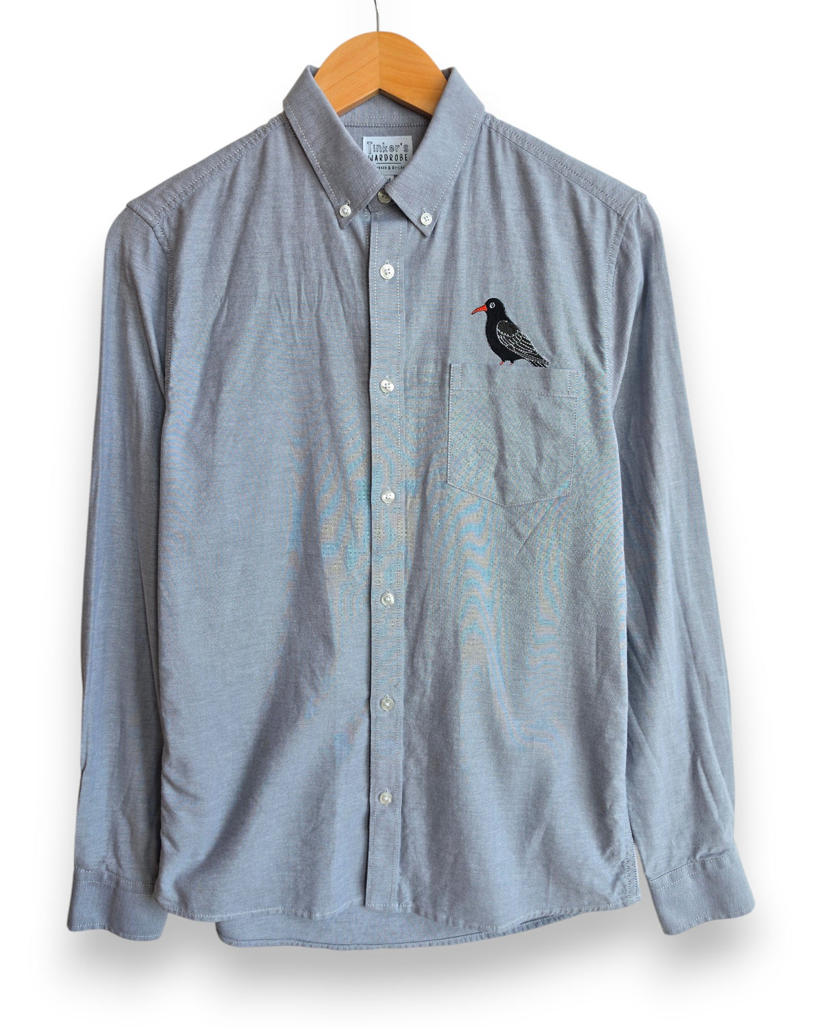 Cornish Chough Shirt, Size Small
