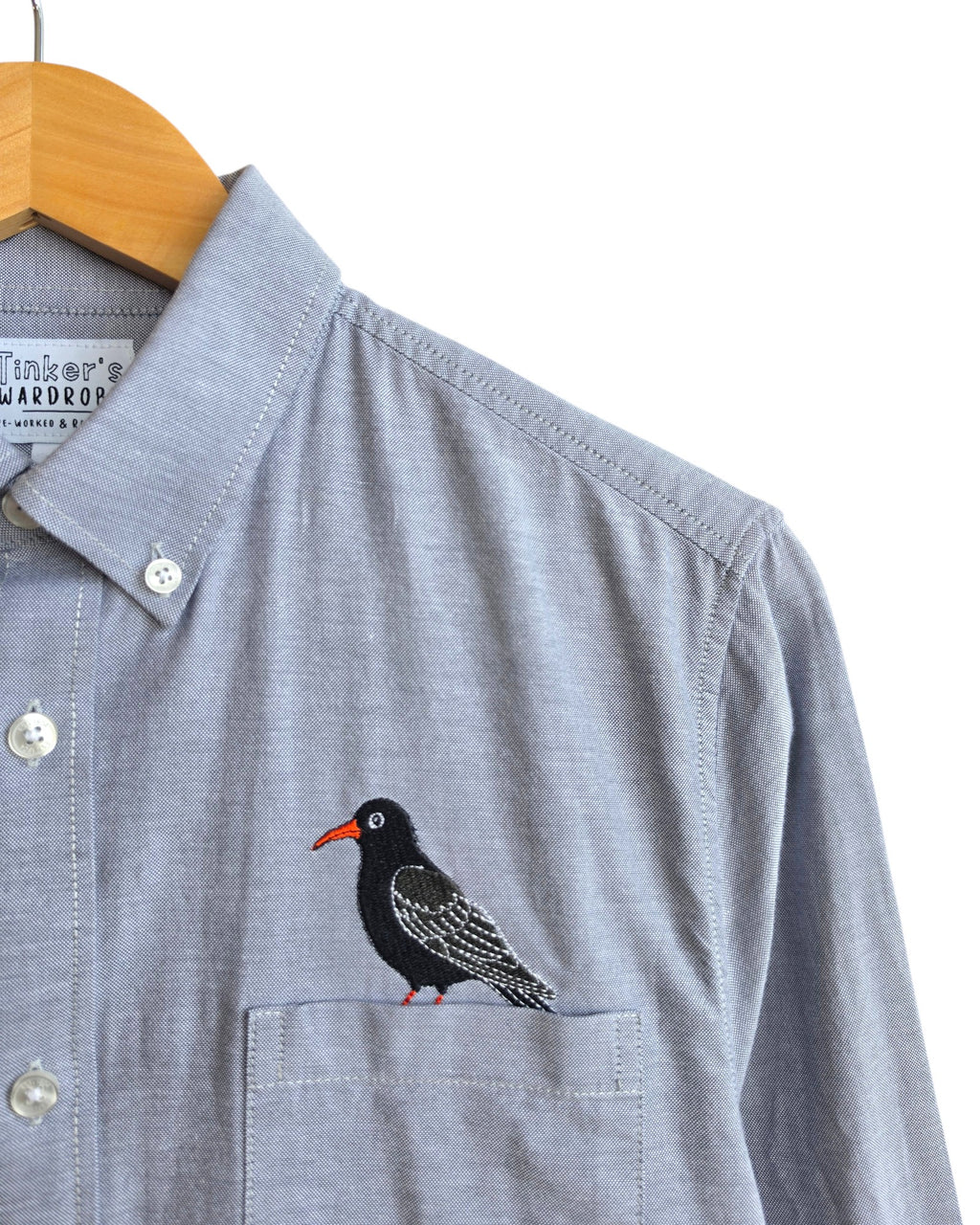 Cornish Chough Shirt, Size Small