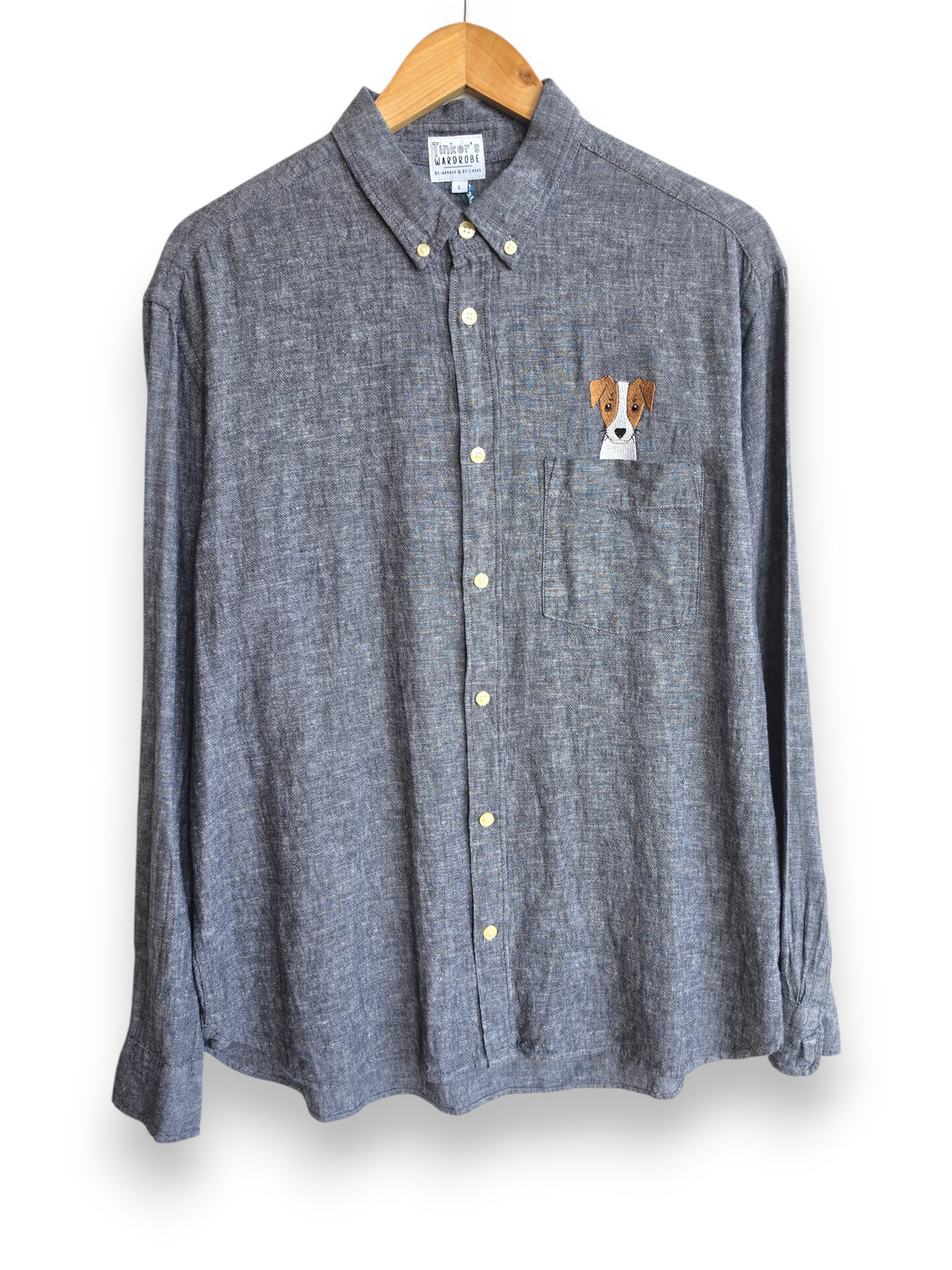 Jack Russell Shirt, Size Large