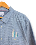 Mackerel Shirt, Size XXXL