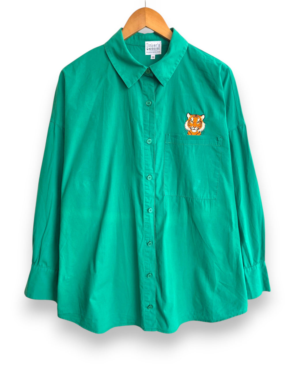 Tiger Shirt, Size 20