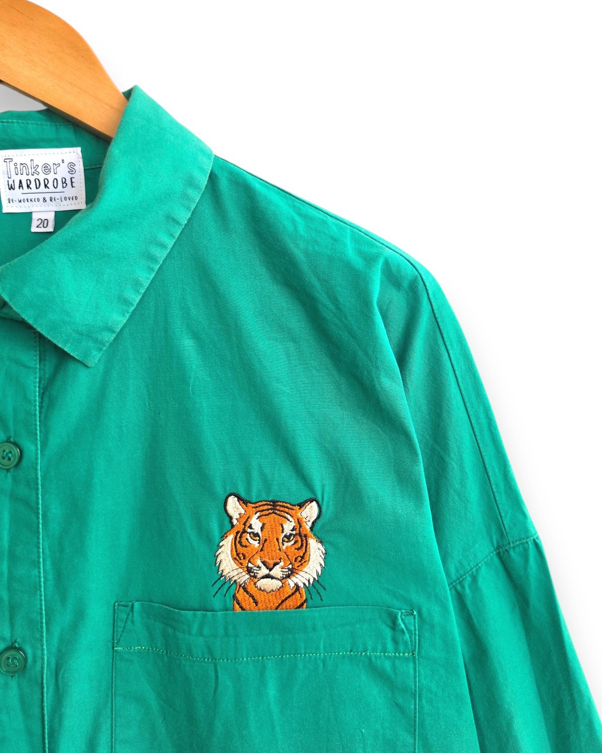 Tiger Shirt, Size 20