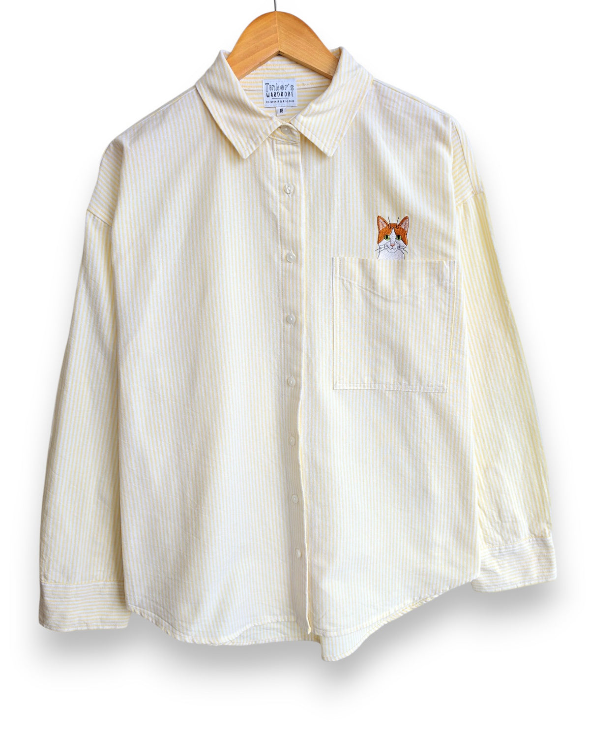 Ginger Cat Shirt, Size 18