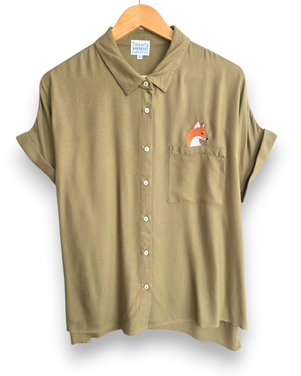 Fox Shirt, Size 18