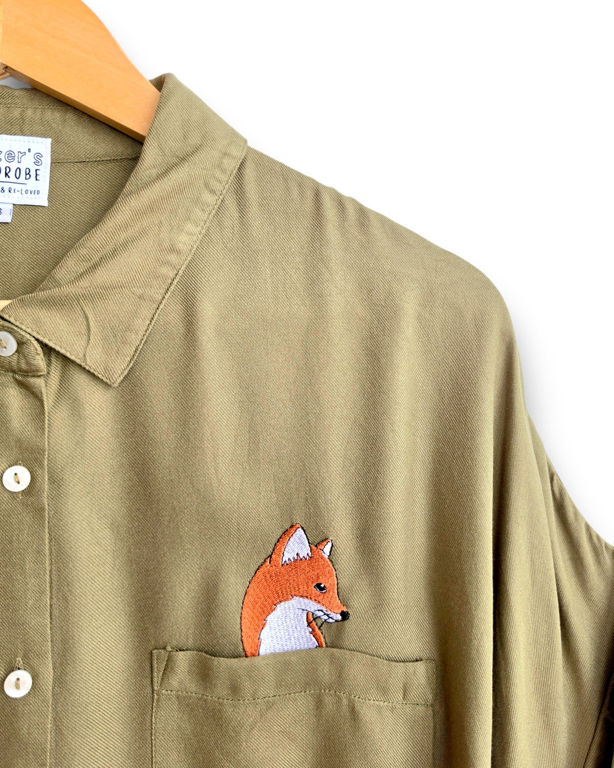 Fox Shirt, Size 18