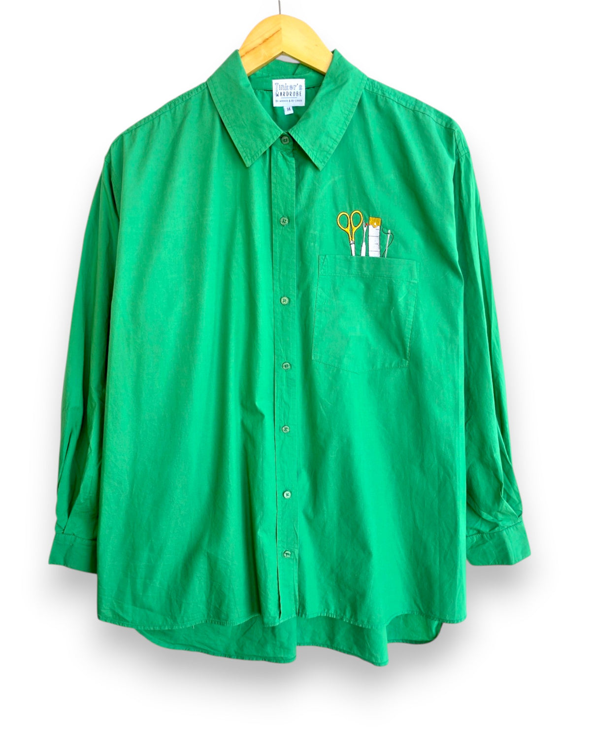 Oversized Sewing Tools Shirt, Size 14