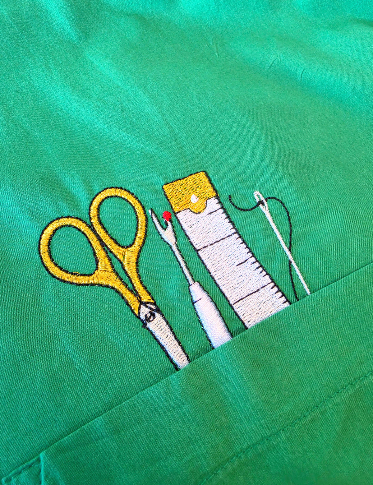 Oversized Sewing Tools Shirt, Size 14