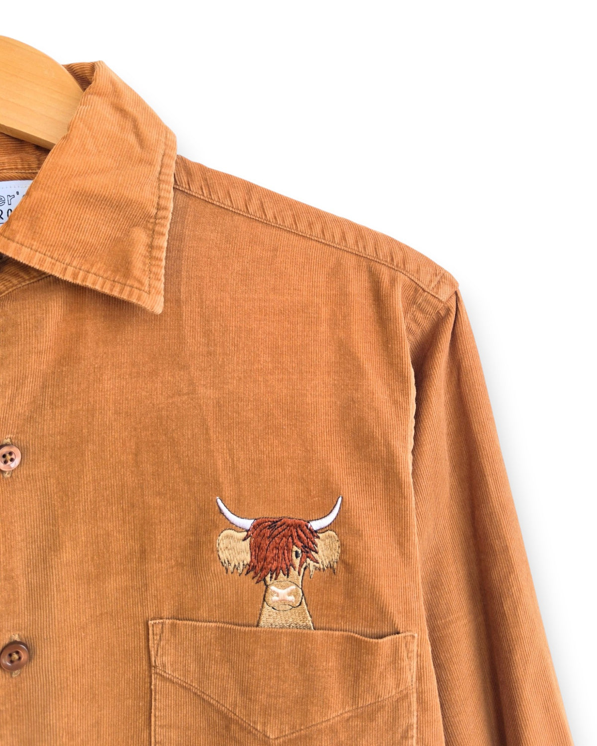 Highland Cow Shirt, Size S