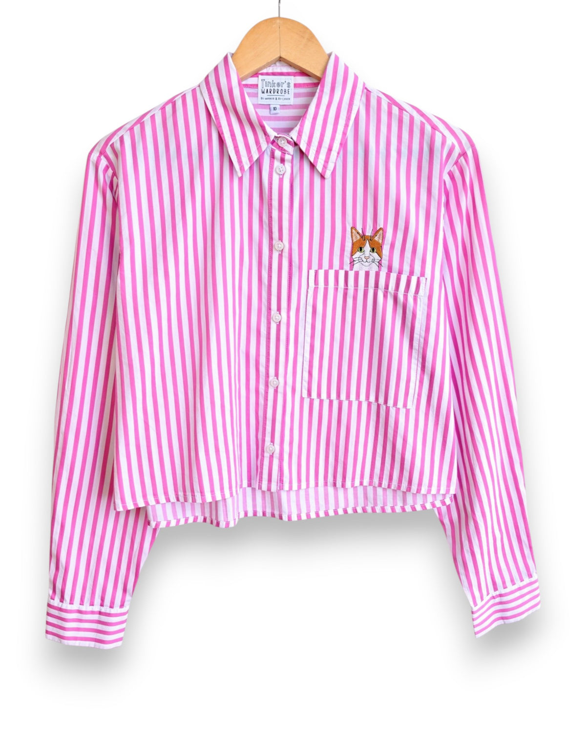 Ginger Cat Shirt, Size 10
