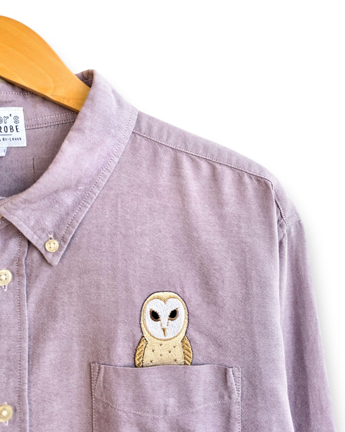 Barn Owl Shirt, Size XXL