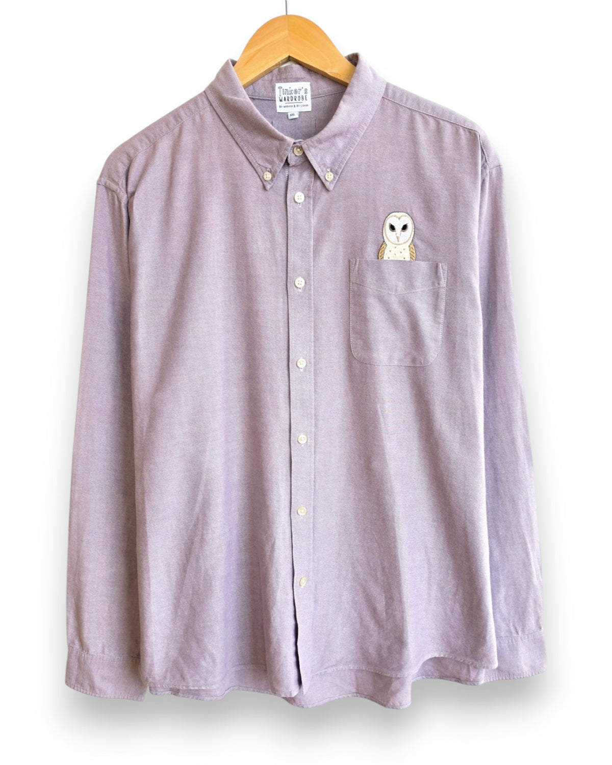 Barn Owl Shirt, Size XXL
