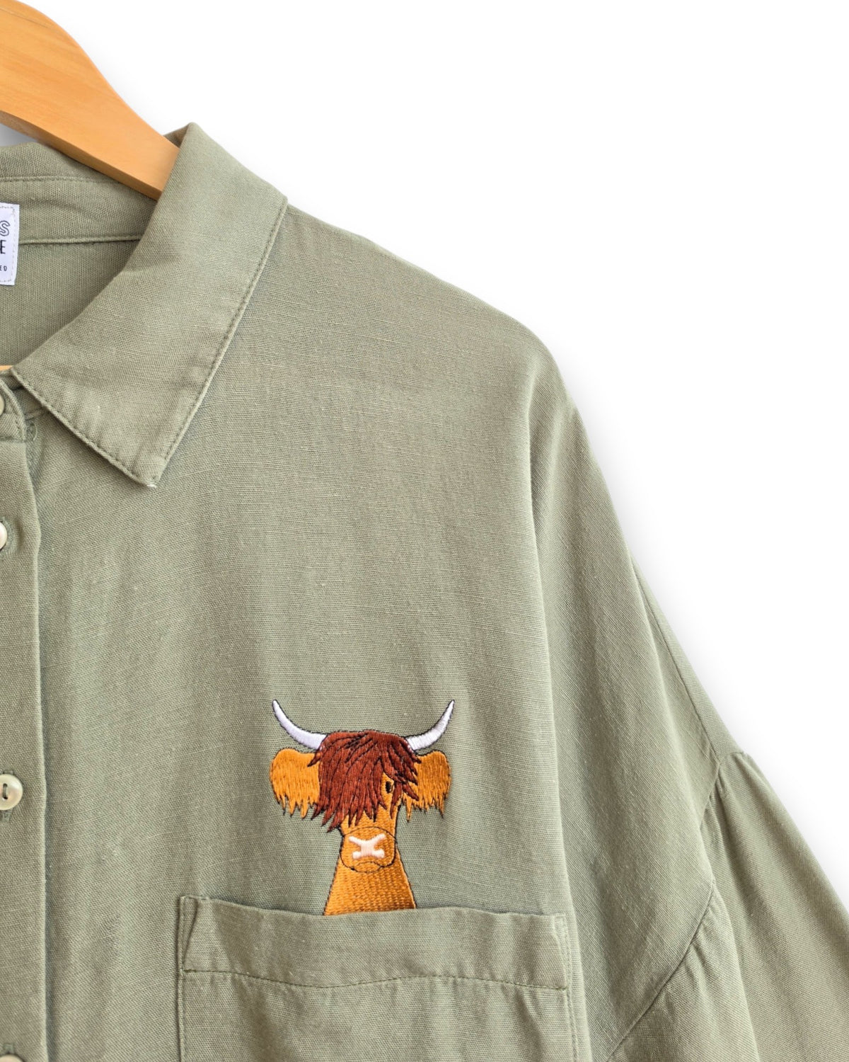 Highland Cow Shirt, Size 20