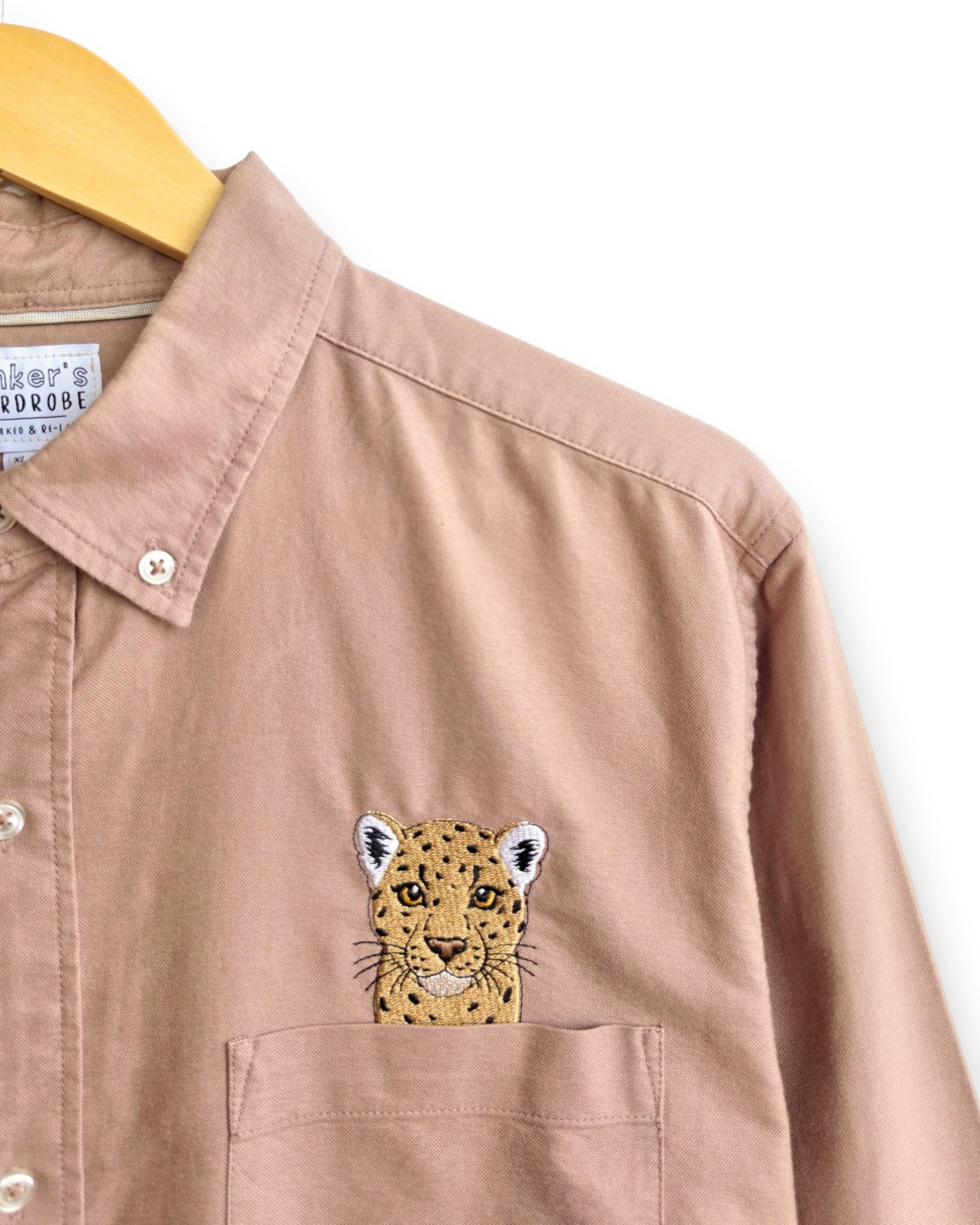 Leopard Shirt, Size XL