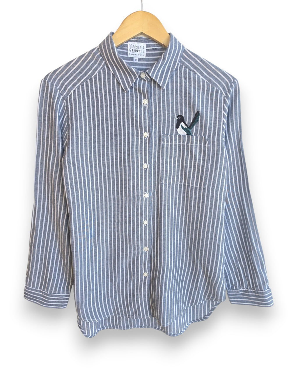 Magpie Shirt, Size 8