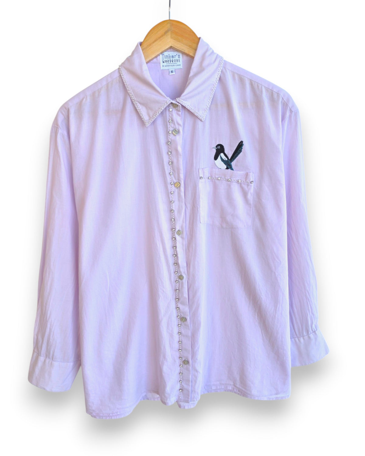 Magpie Shirt, Size 16