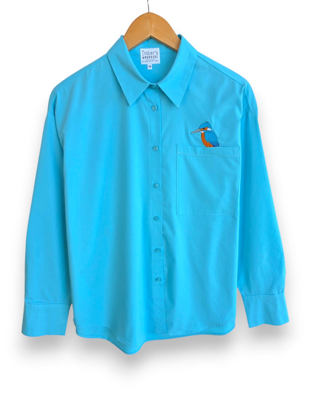 Kingfisher Shirt, Size 14