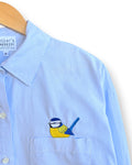 Blue Tit Shirt, Size 16