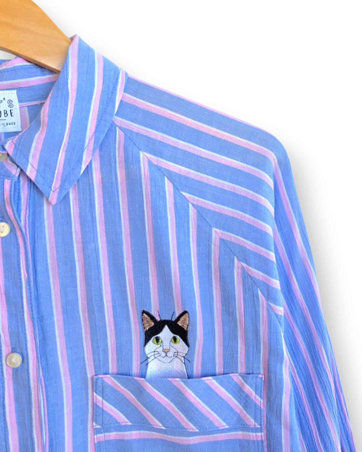 Oversized Cat Shirt, Size 14