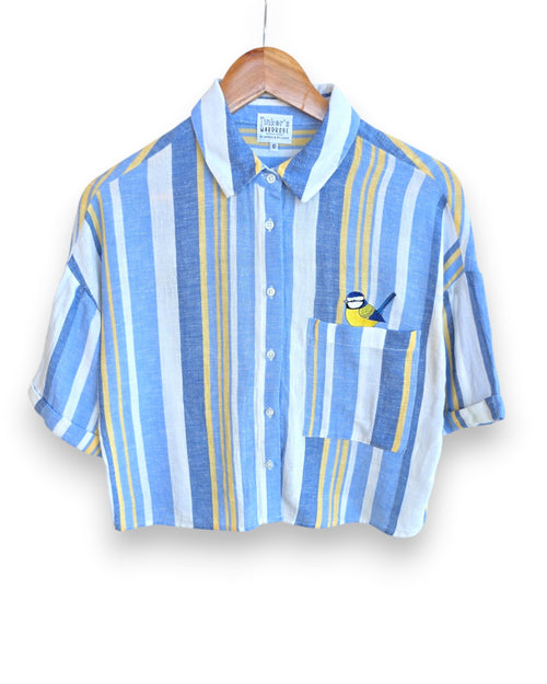 Blue Tit Shirt, Size 10