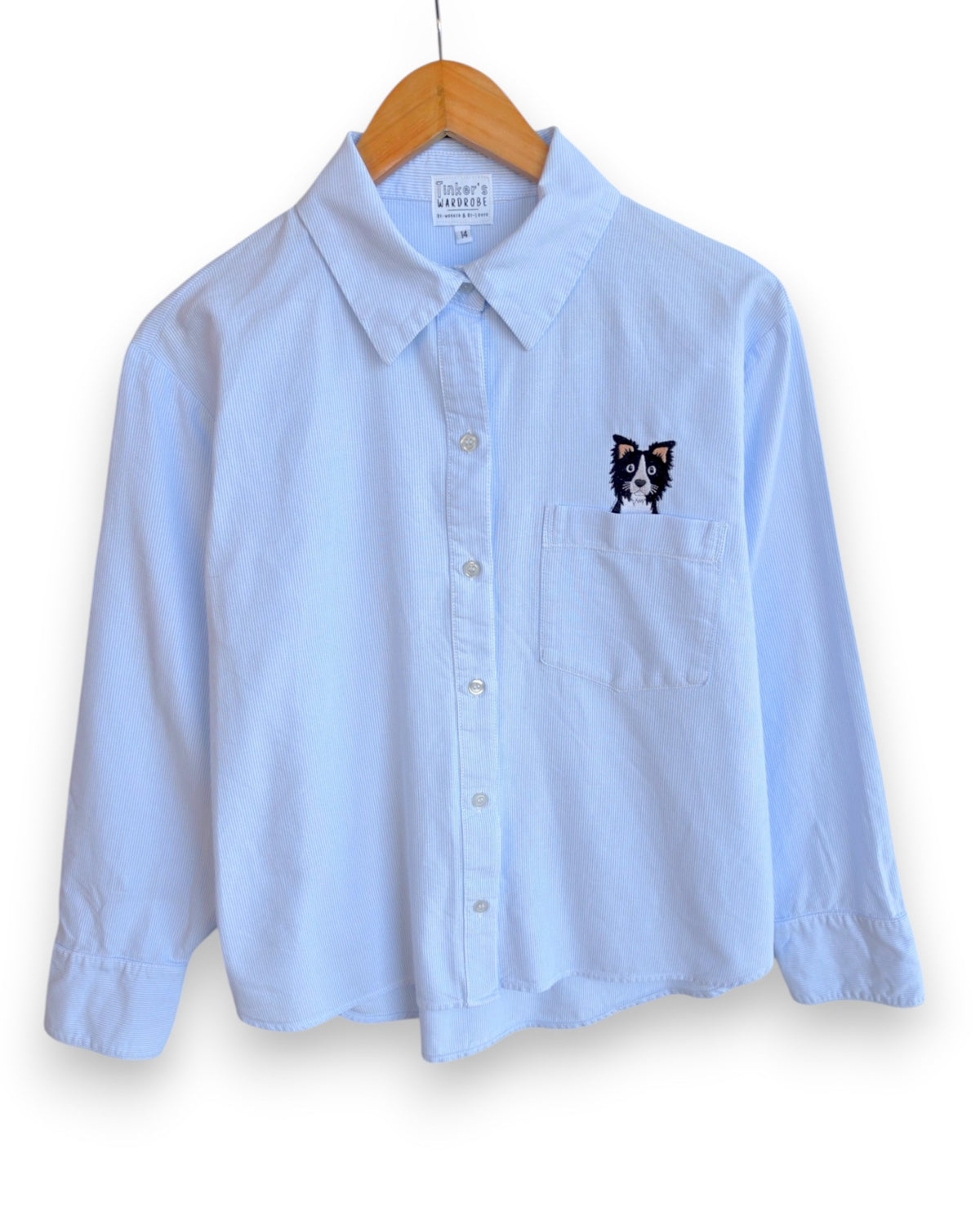 Border Collie Shirt, Size 14