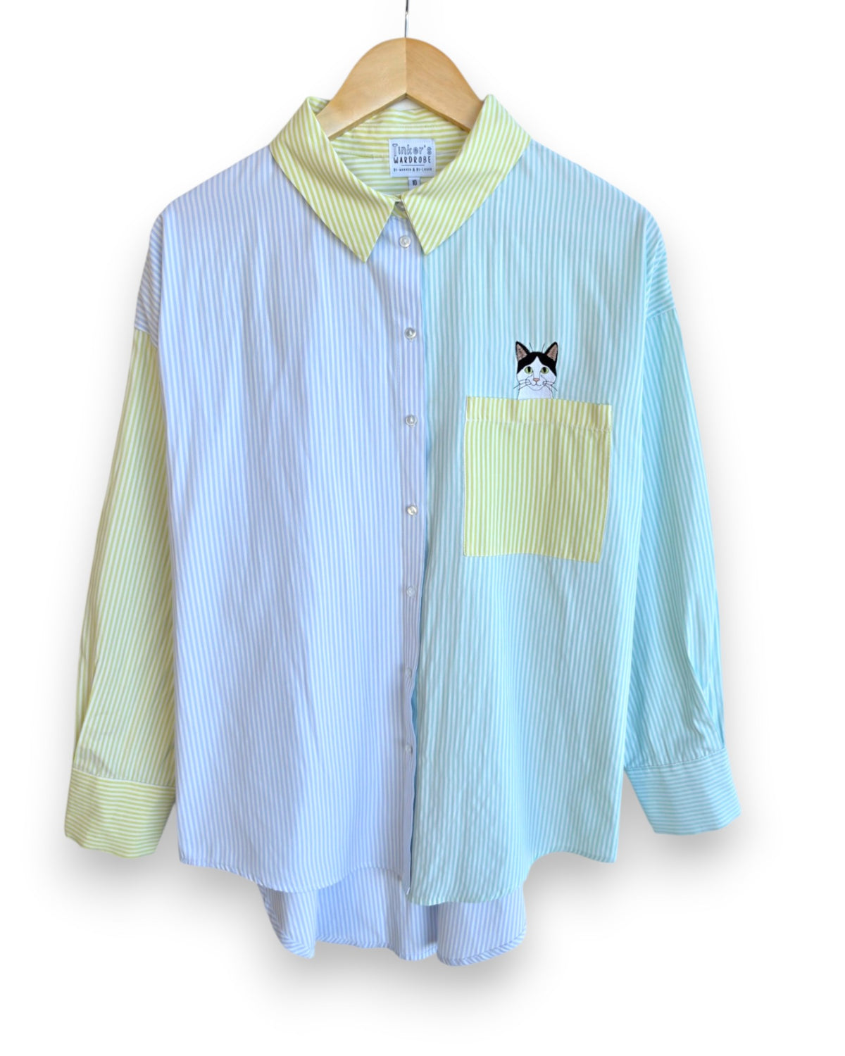 Oversized Cat Shirt, Size 10