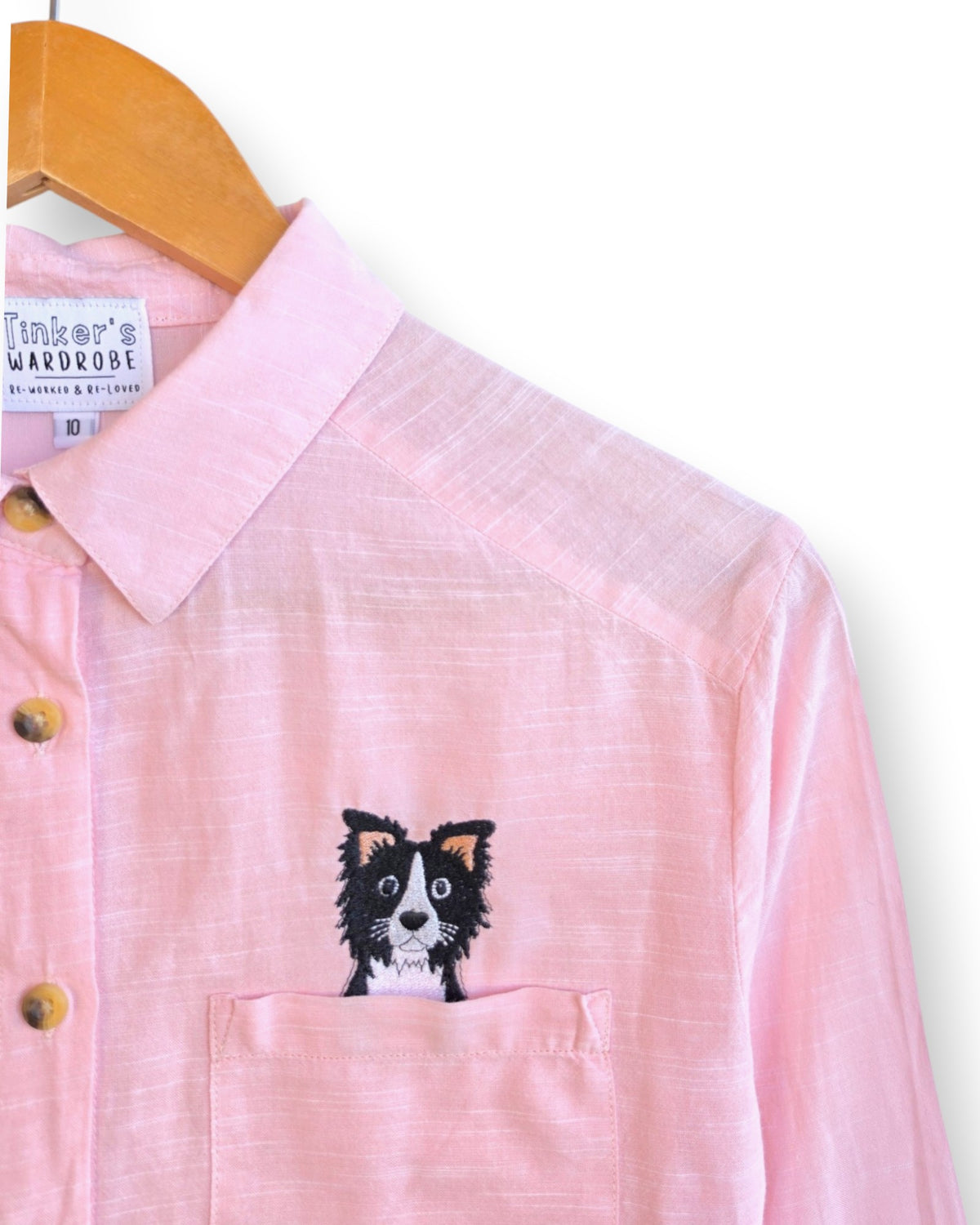 Border Collie Shirt, Size 10