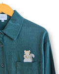 Grey Squirrel Shirt, Size 16