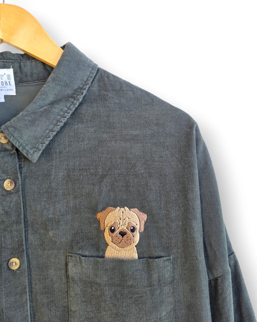 Pug Shirt, Size 18