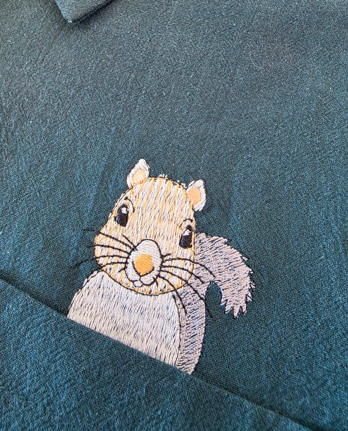 Grey Squirrel Shirt, Size 16