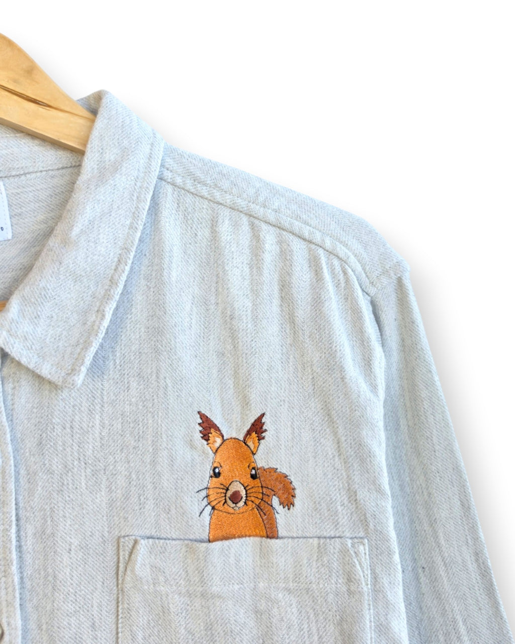 Red Squirrel Shirt, Size 18