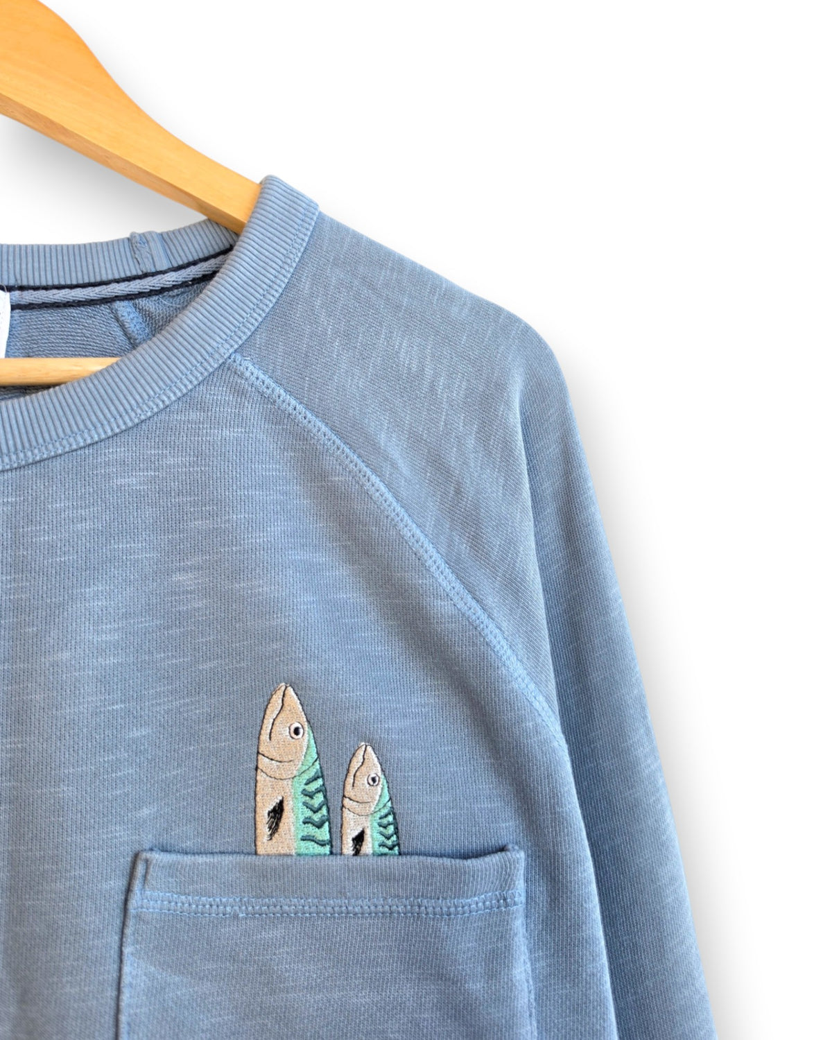 Mackerel Sweatshirt, Size L