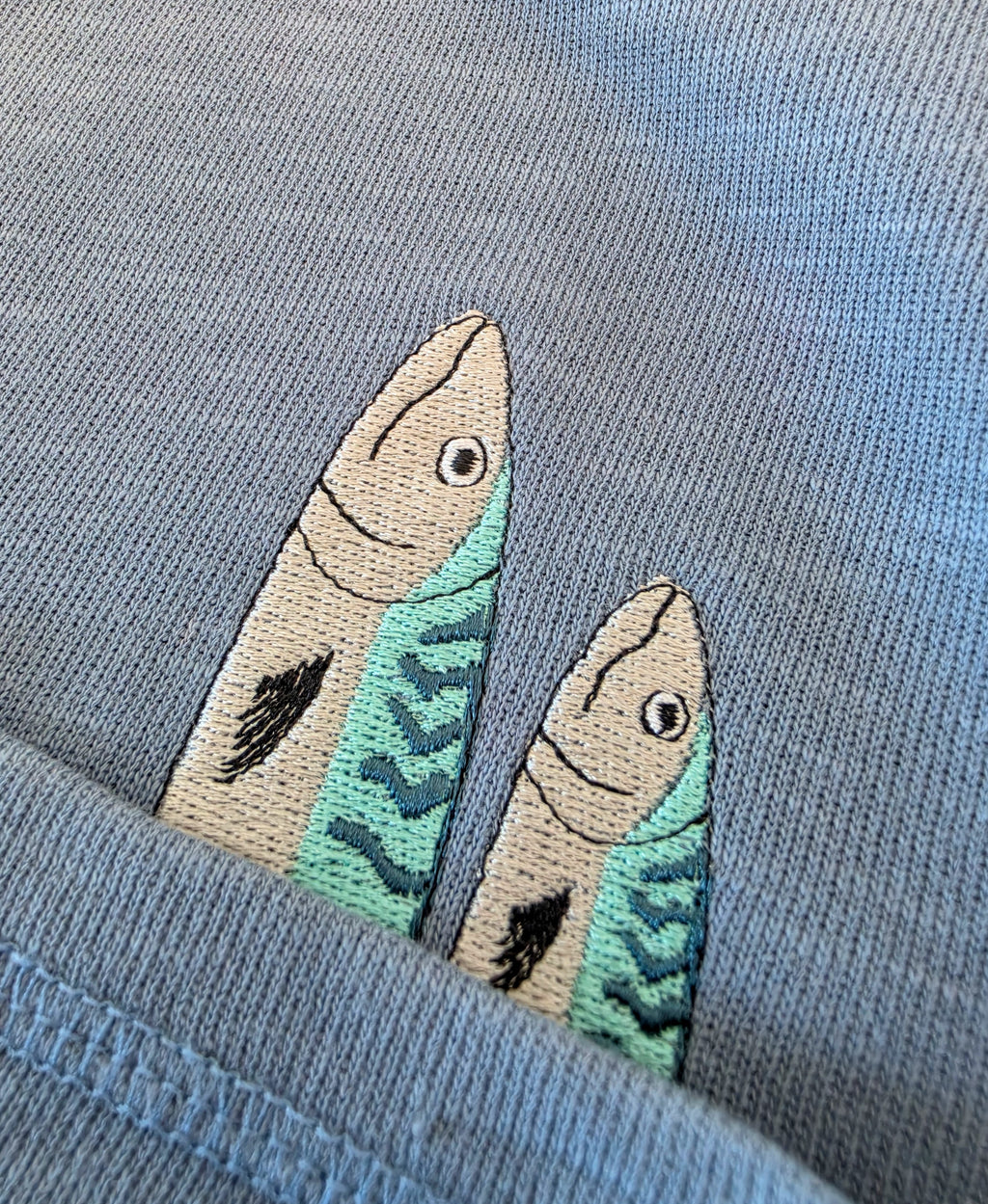 Mackerel Sweatshirt, Size L