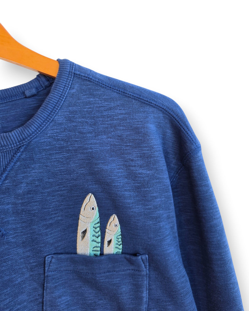 Mackerel Sweatshirt, Size M