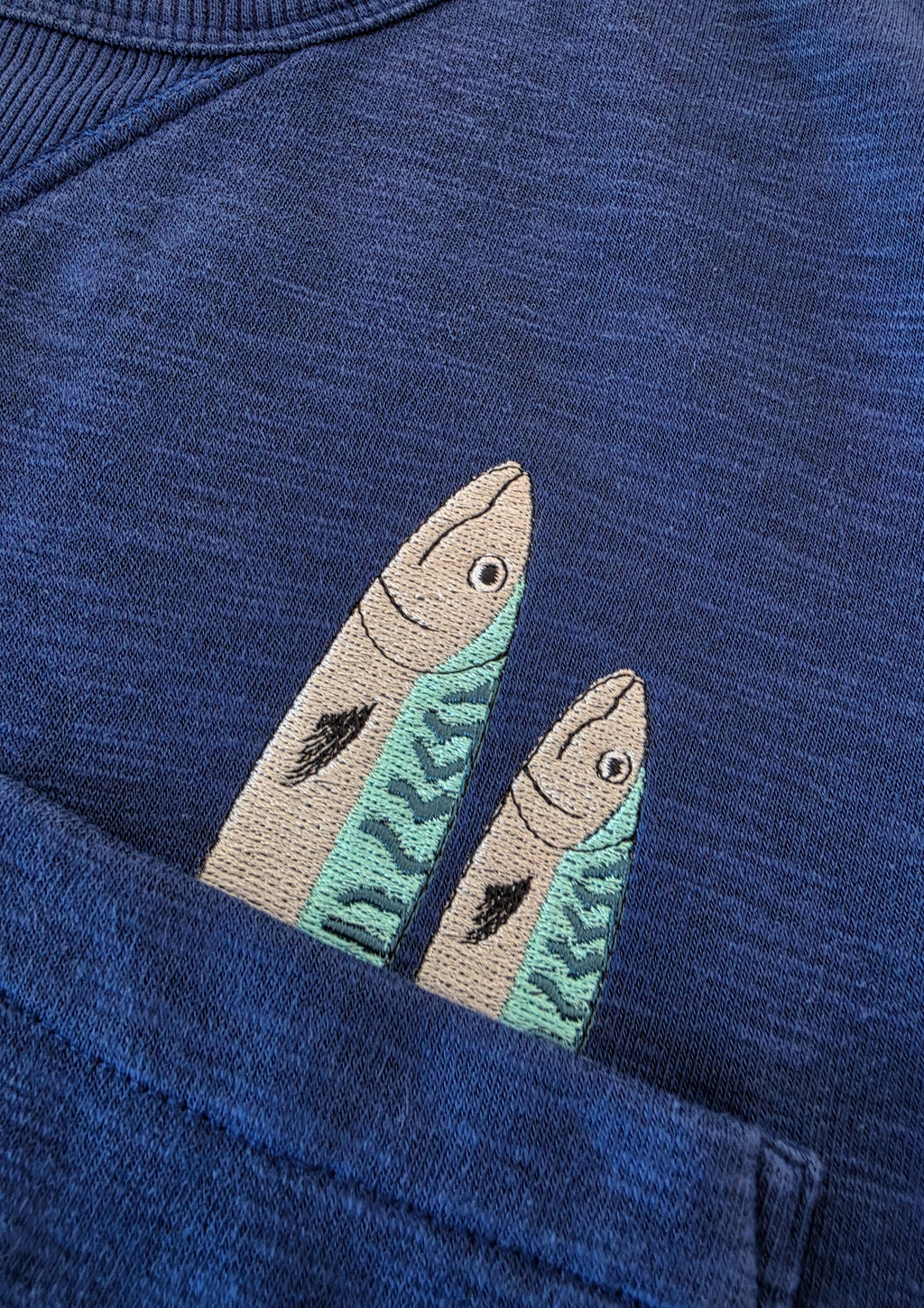 Mackerel Sweatshirt, Size M
