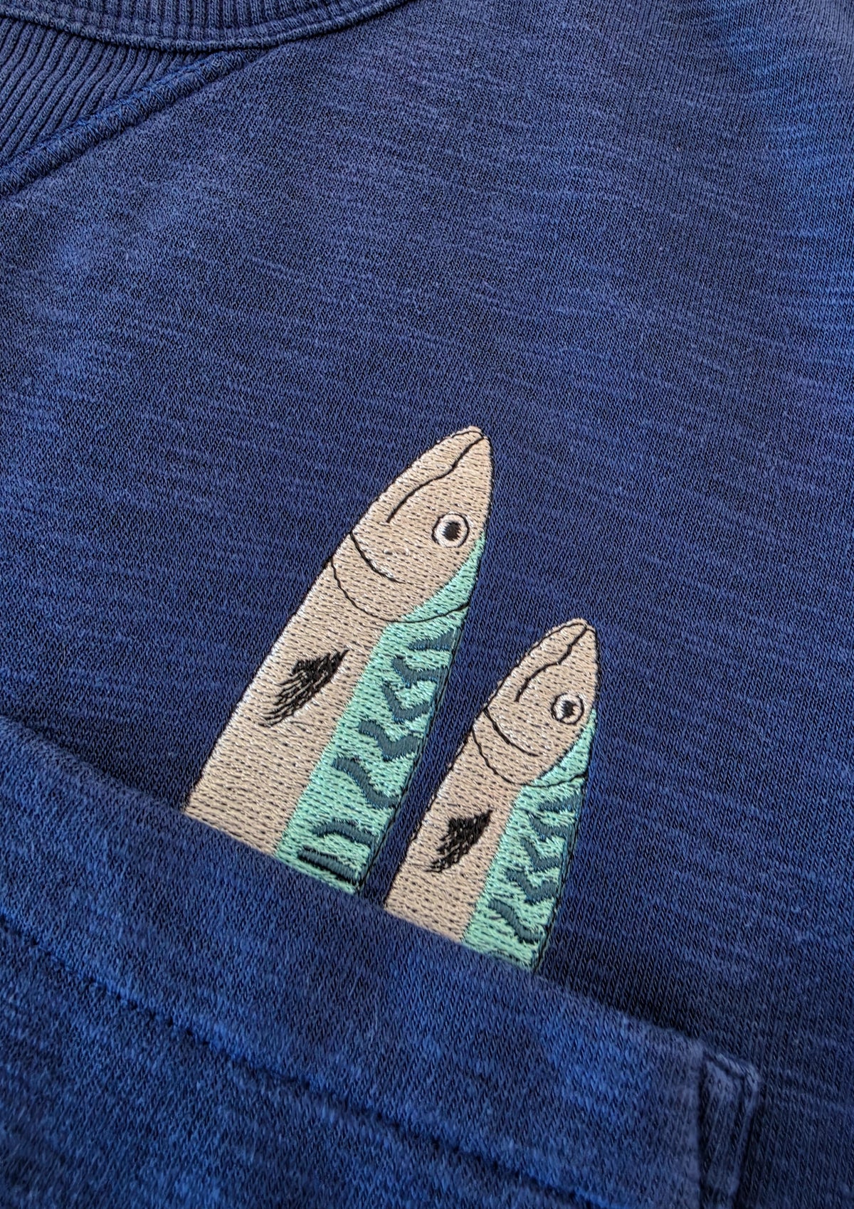 Mackerel Sweatshirt, Size M