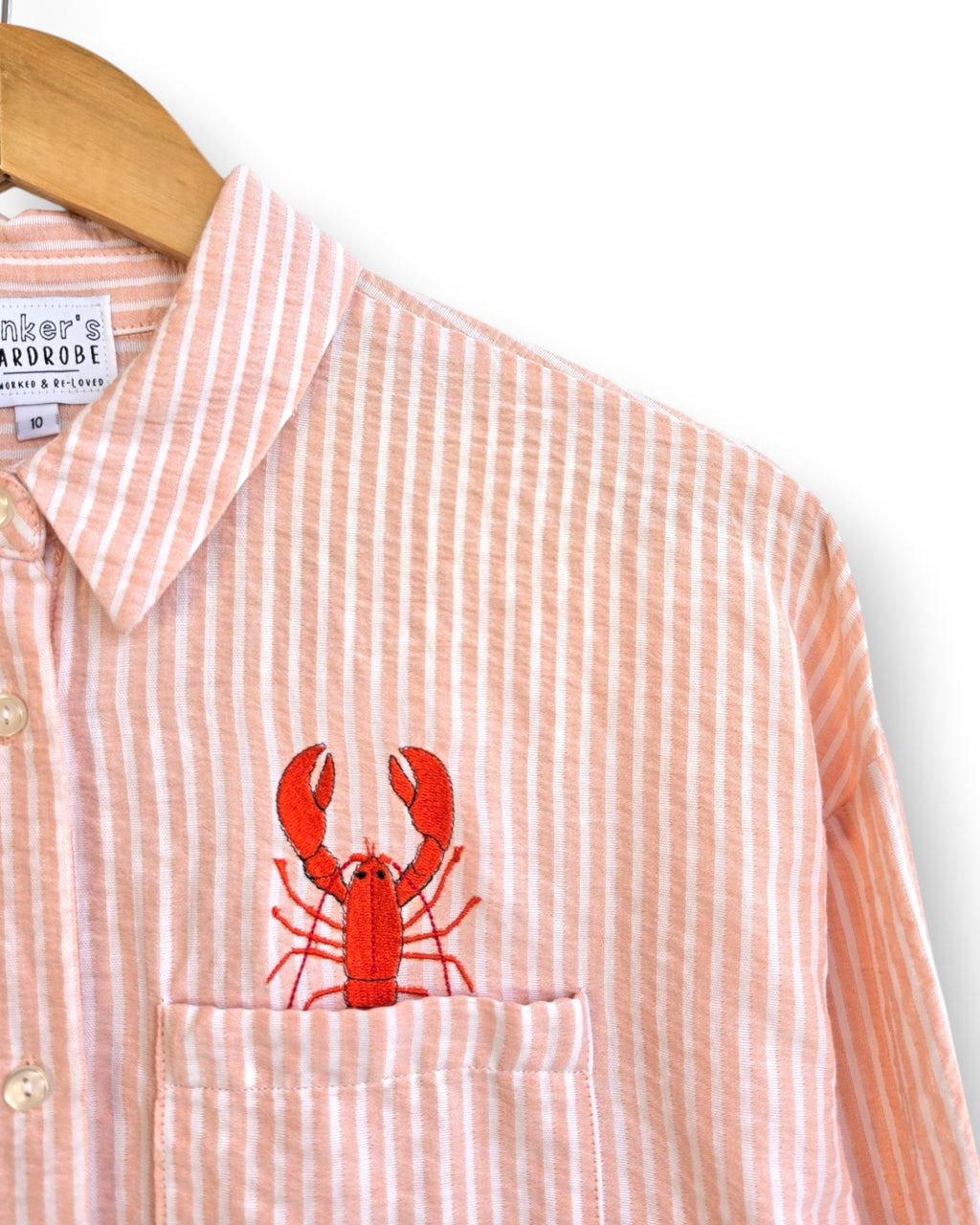 Oversized Lobster Shirt, Size 10