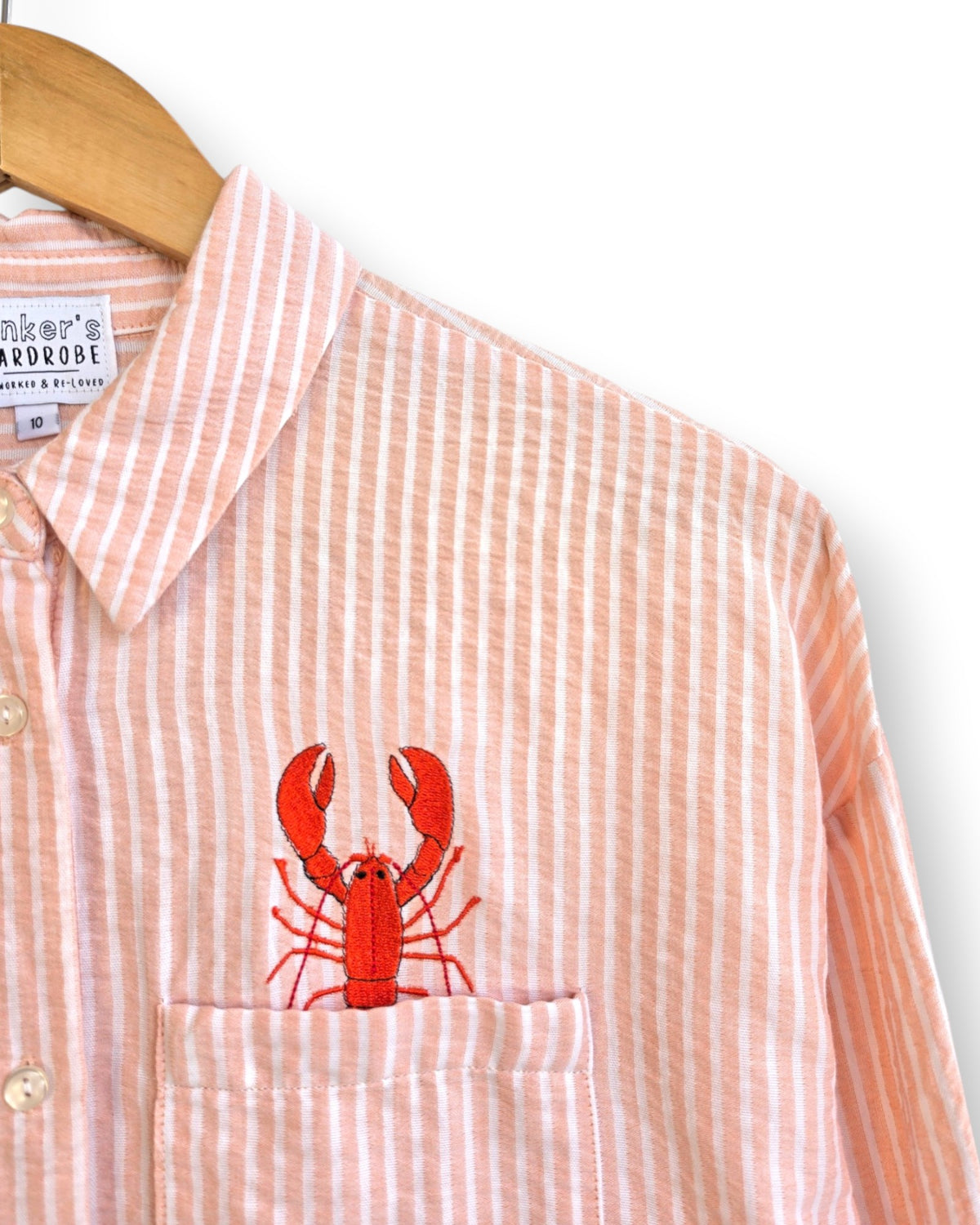 Oversized Lobster Shirt, Size 10