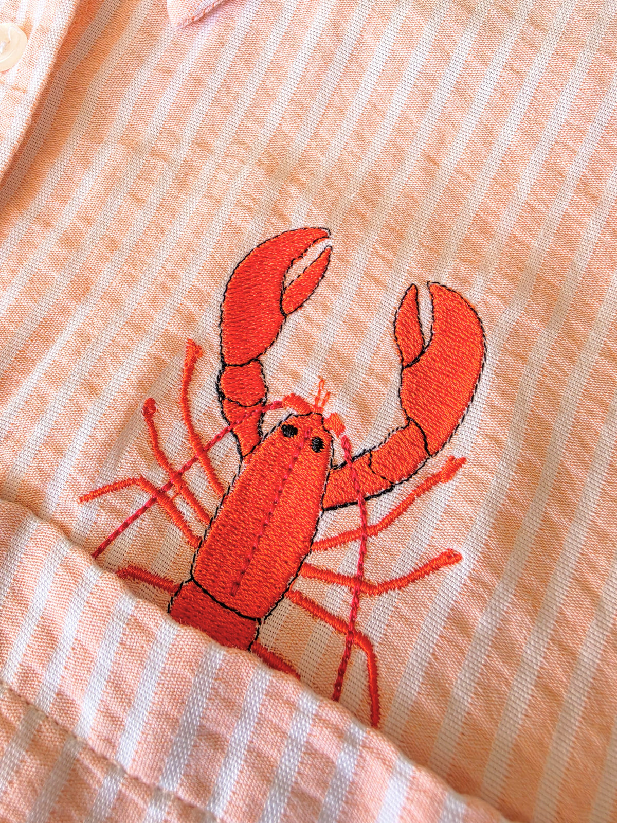 Oversized Lobster Shirt, Size 10
