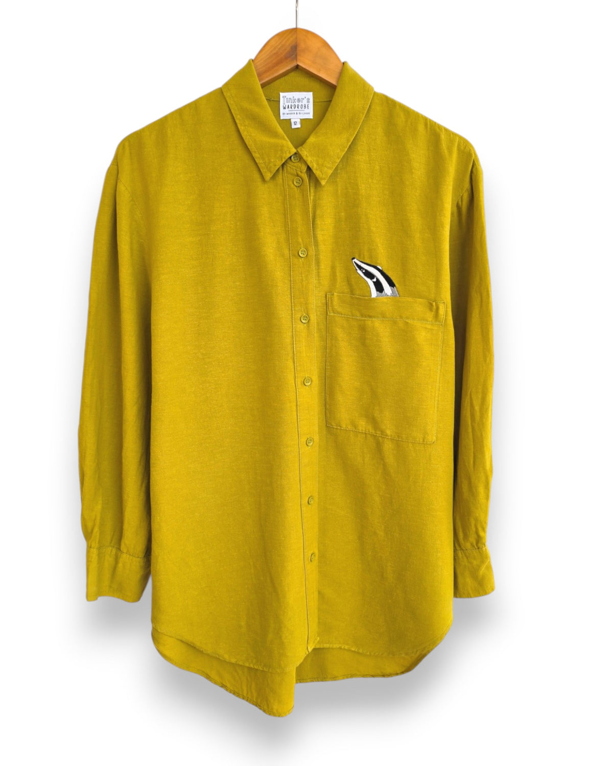 Oversized Badger Shirt, Size 12