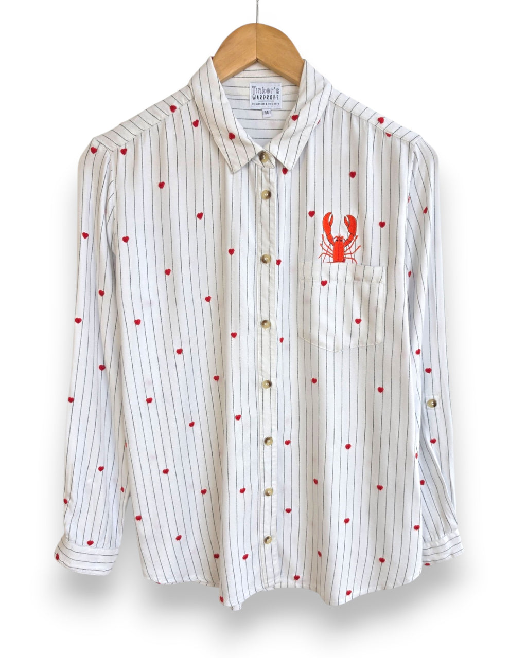 Lobster Shirt, Size 14
