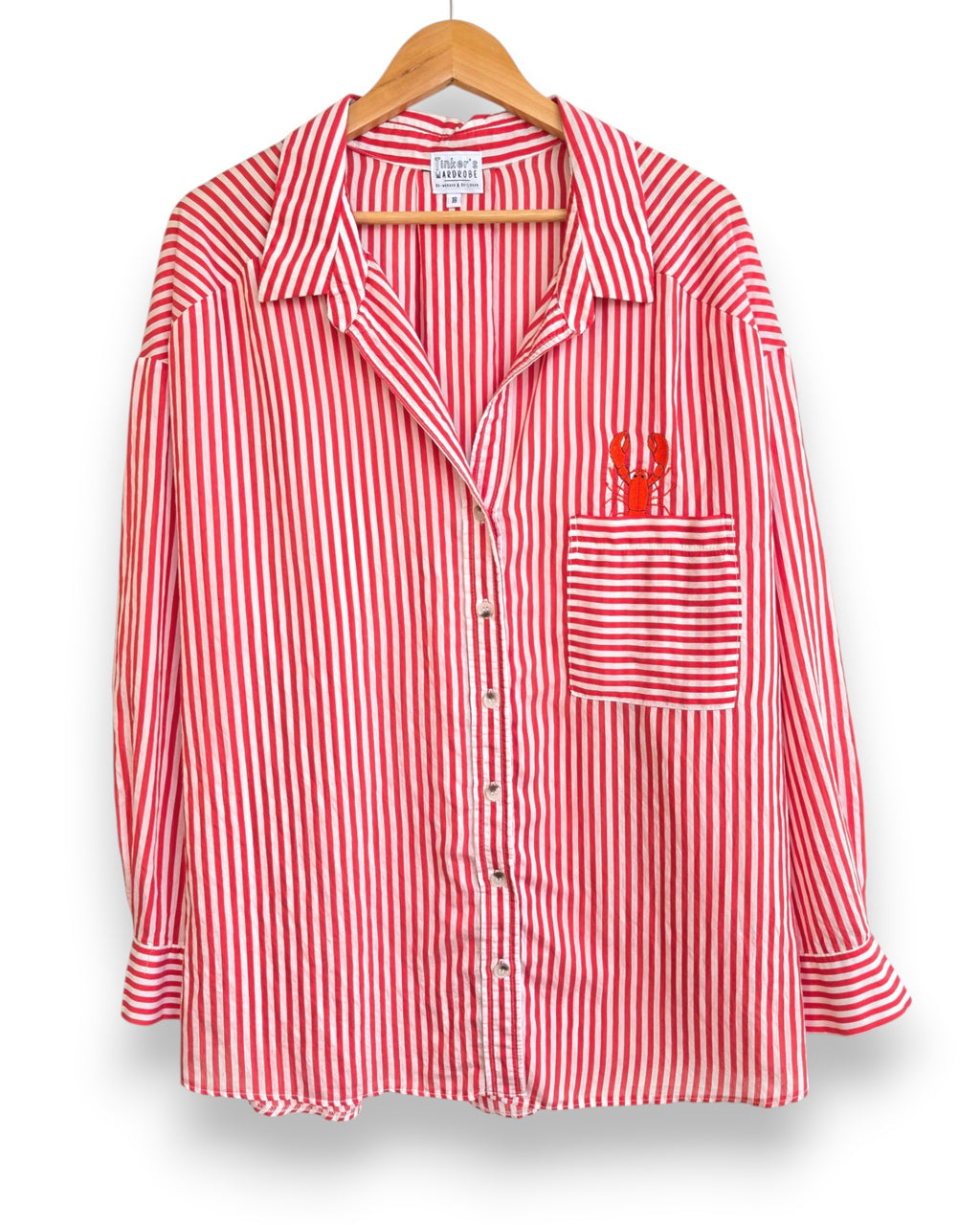 Oversized Lobster Shirt, Size 18