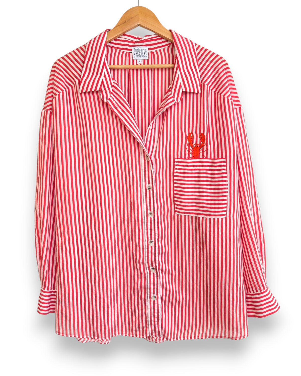Oversized Lobster Shirt, Size 18