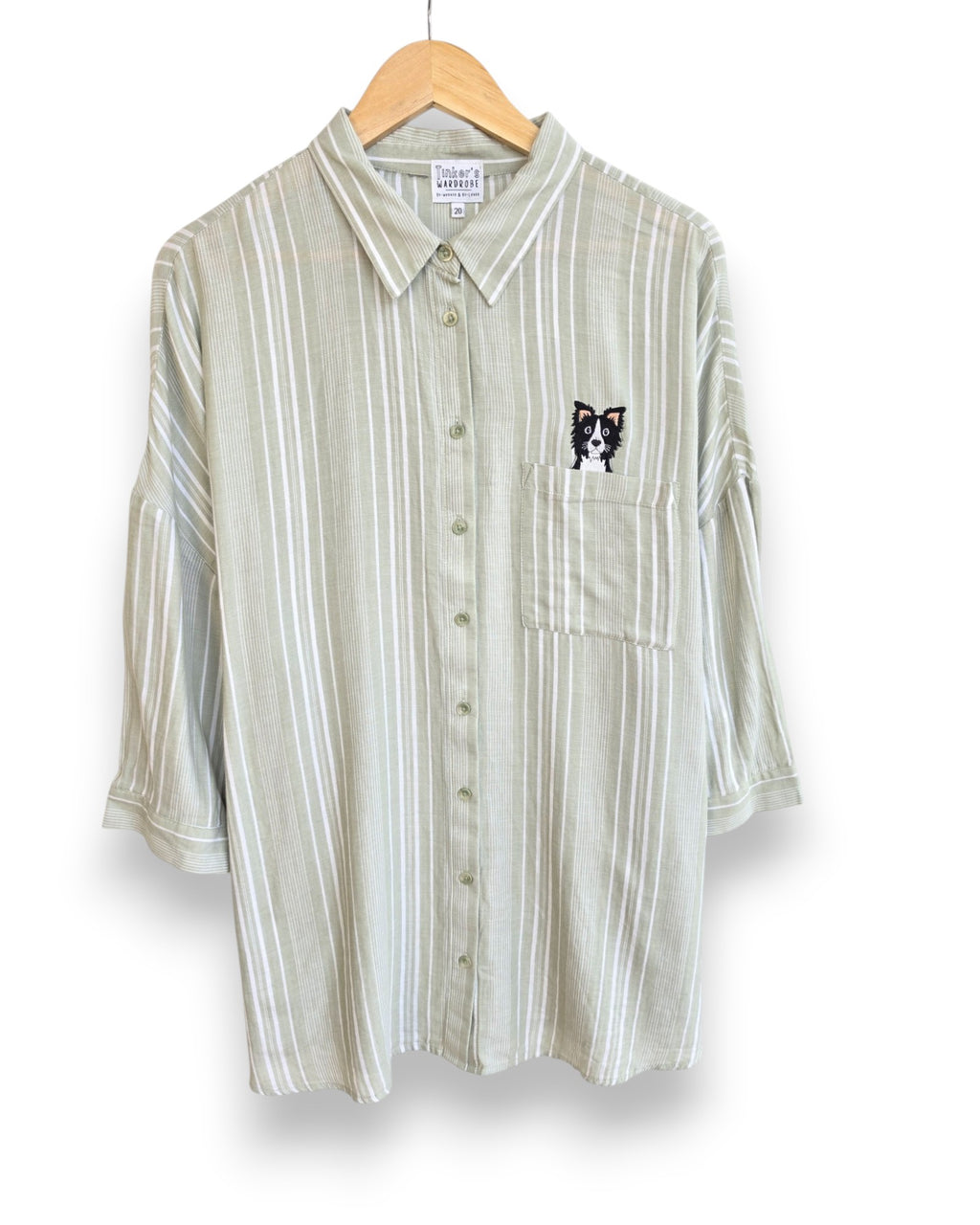 Border Collie Shirt, Size 20
