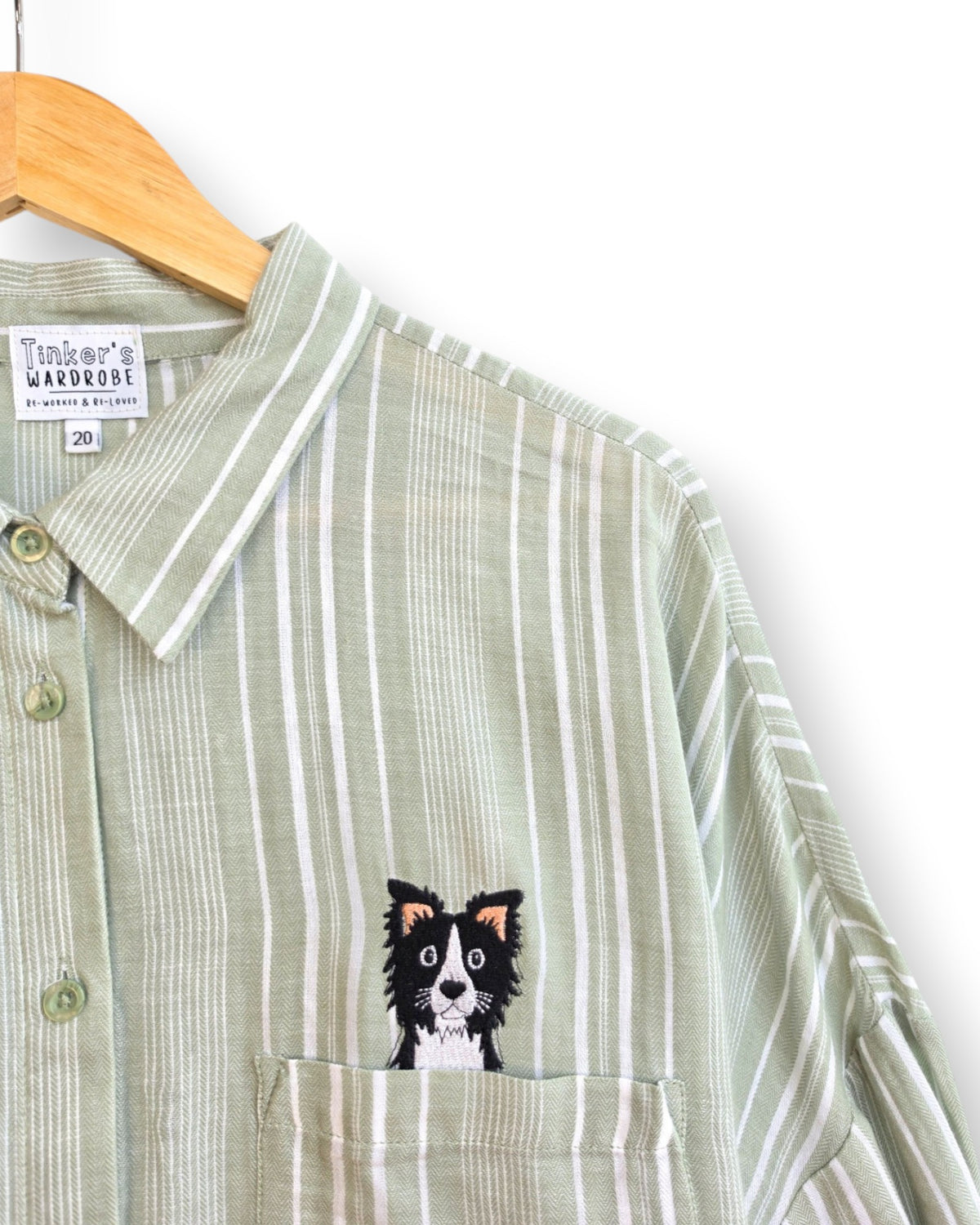 Border Collie Shirt, Size 20