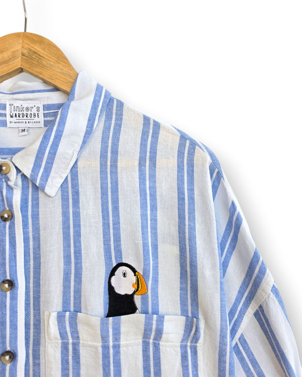 Puffin Shirt, Size 14