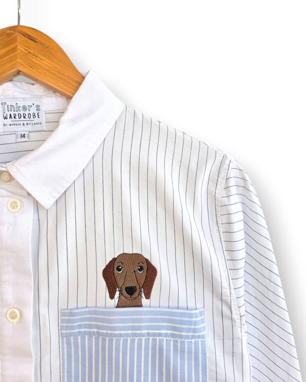Daschund Shirt, Size 14