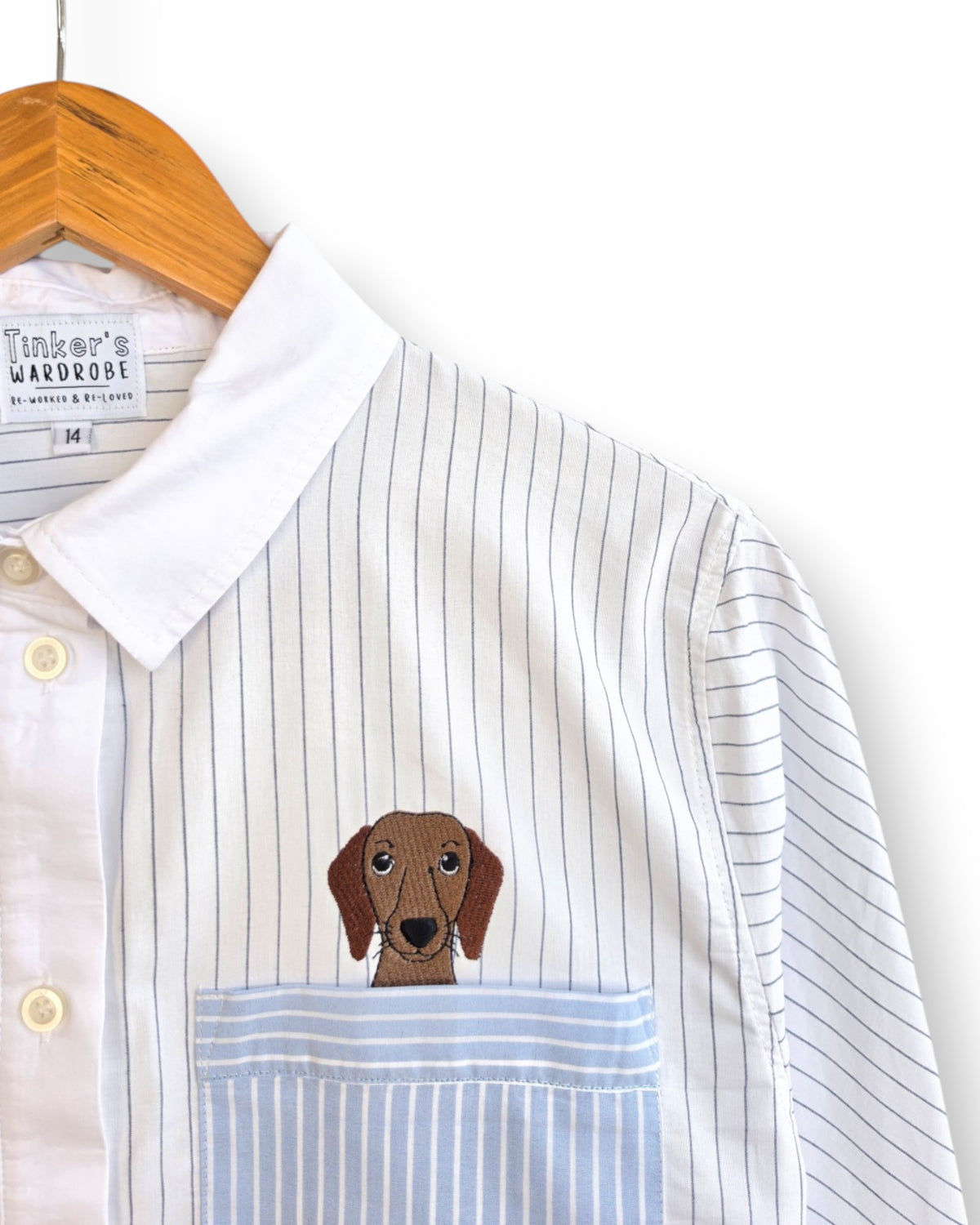 Daschund Shirt, Size 14