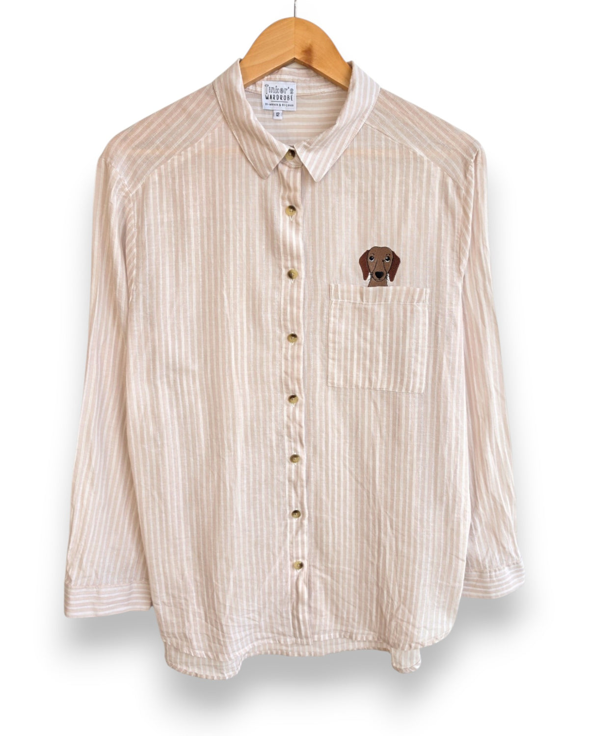 Daschund Shirt, Size 12
