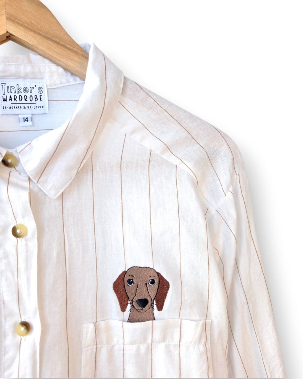 Daschund Shirt, Size 14